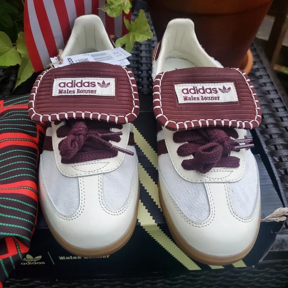 New in Box Wales Bonner x Adidas Samba Pony 'Cream White' - Picture 8 of 10